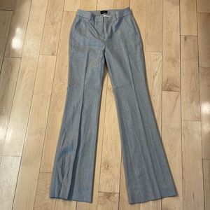 White House black market grey dress pants, size 00